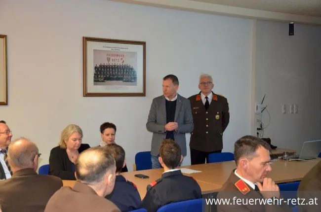 Foto 3, 23.01.2023, Mitgliederversammlung der Feuerwehr Retz Foto 3, 23.01.2023, Mitgliederversammlung der Feuerwehr Retz