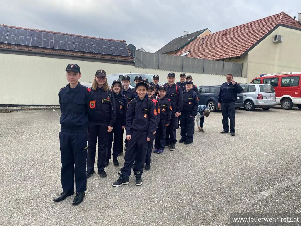 Foto 1, 27.03.2023, Wissenstest der Feuerwehrjugend - Alle erreichten volle Punktezahl