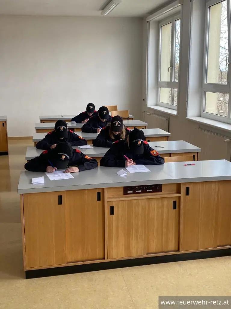 Foto 4, 27.03.2023, Wissenstest der Feuerwehrjugend - Alle erreichten volle Punktezahl