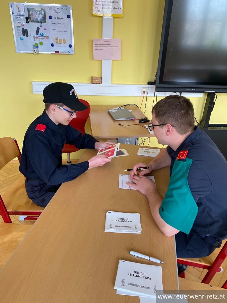Foto 6, 27.03.2023, Wissenstest der Feuerwehrjugend - Alle erreichten volle Punktezahl