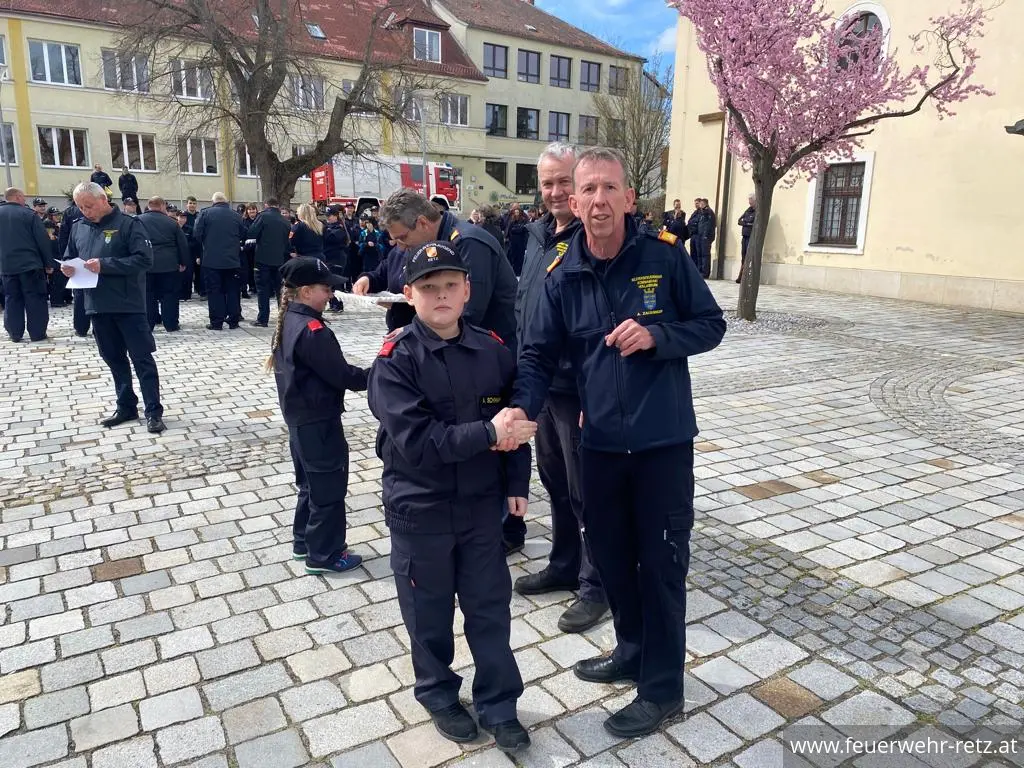 Foto 11, 27.03.2023, Wissenstest der Feuerwehrjugend - Alle erreichten volle Punktezahl
