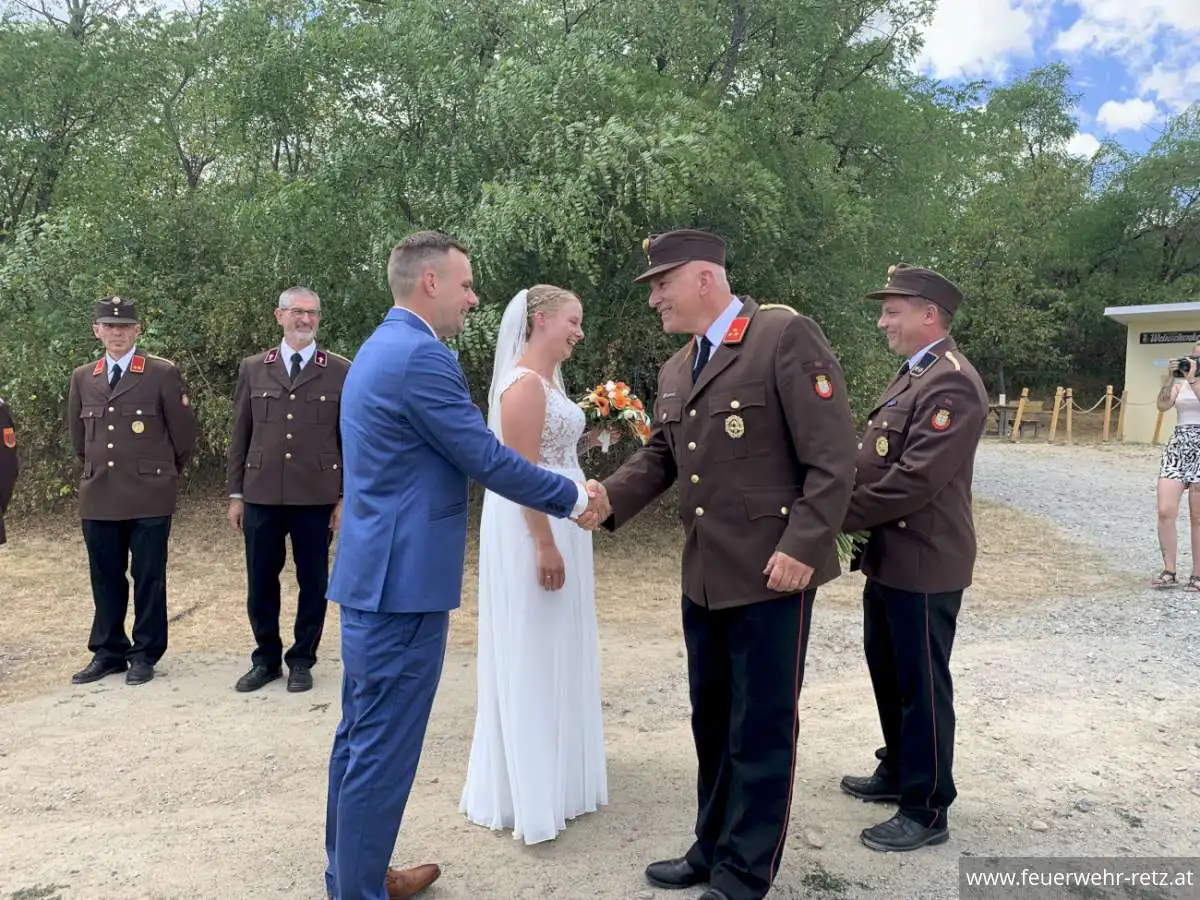 Foto 2, 02.08.2023, HFM Alexandra Weiss hat geheiratet Foto 2, 02.08.2023, HFM Alexandra Weiss hat geheiratet