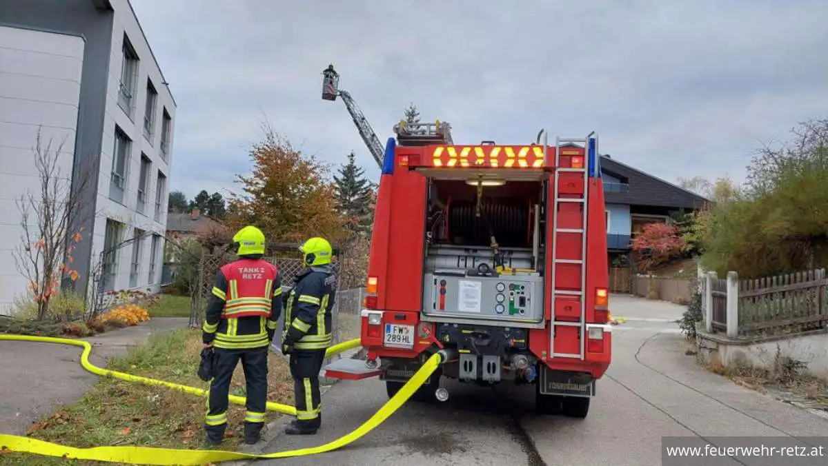 Foto 21, 19.11.2023, Branddienstübung im Pflegezentrum Retz