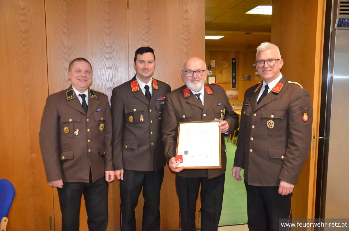 Foto 3, 26.01.2024, Mitgliederversammlung der Feuerwehr Retz Foto 3, 26.01.2024, Mitgliederversammlung der Feuerwehr Retz