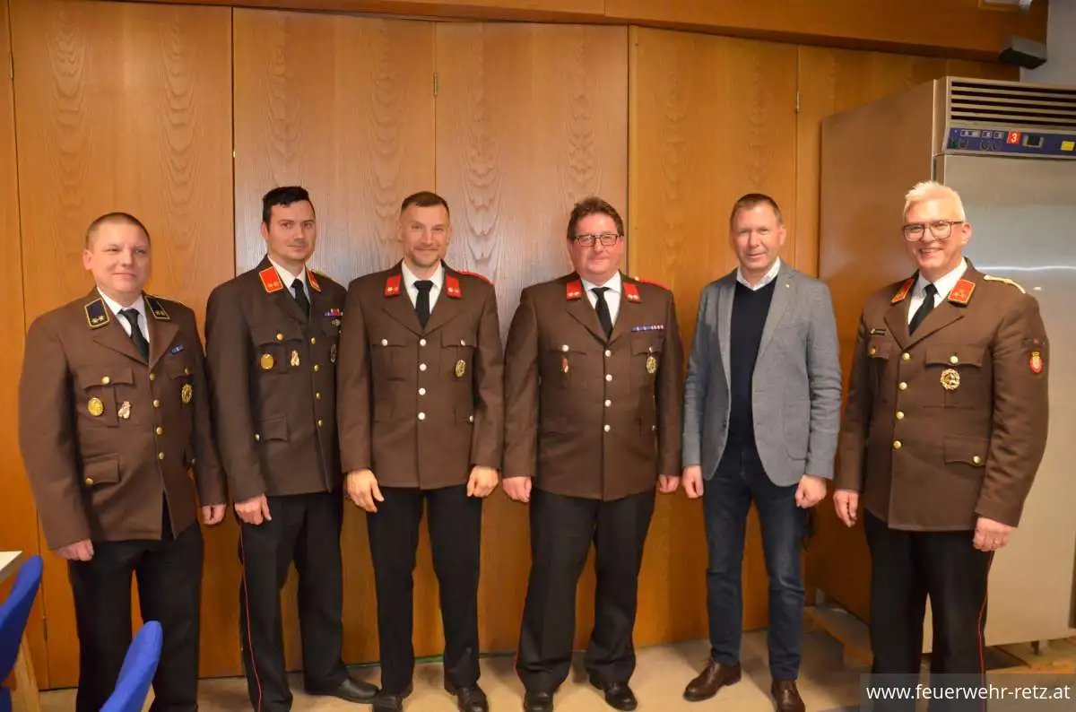 Foto 5, 26.01.2024, Mitgliederversammlung der Feuerwehr Retz Foto 5, 26.01.2024, Mitgliederversammlung der Feuerwehr Retz