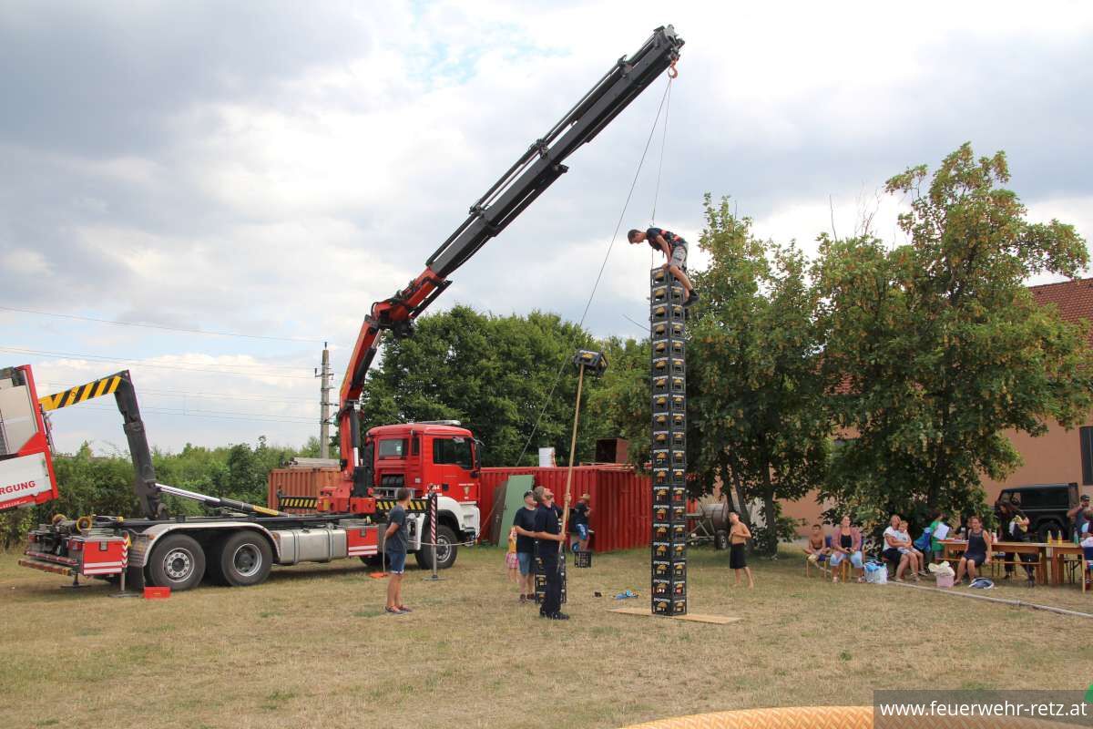 Foto 11, 06.08.2024, Blaulicht Nachmittag - Ferienspiel 2024 im FF-Haus Retz