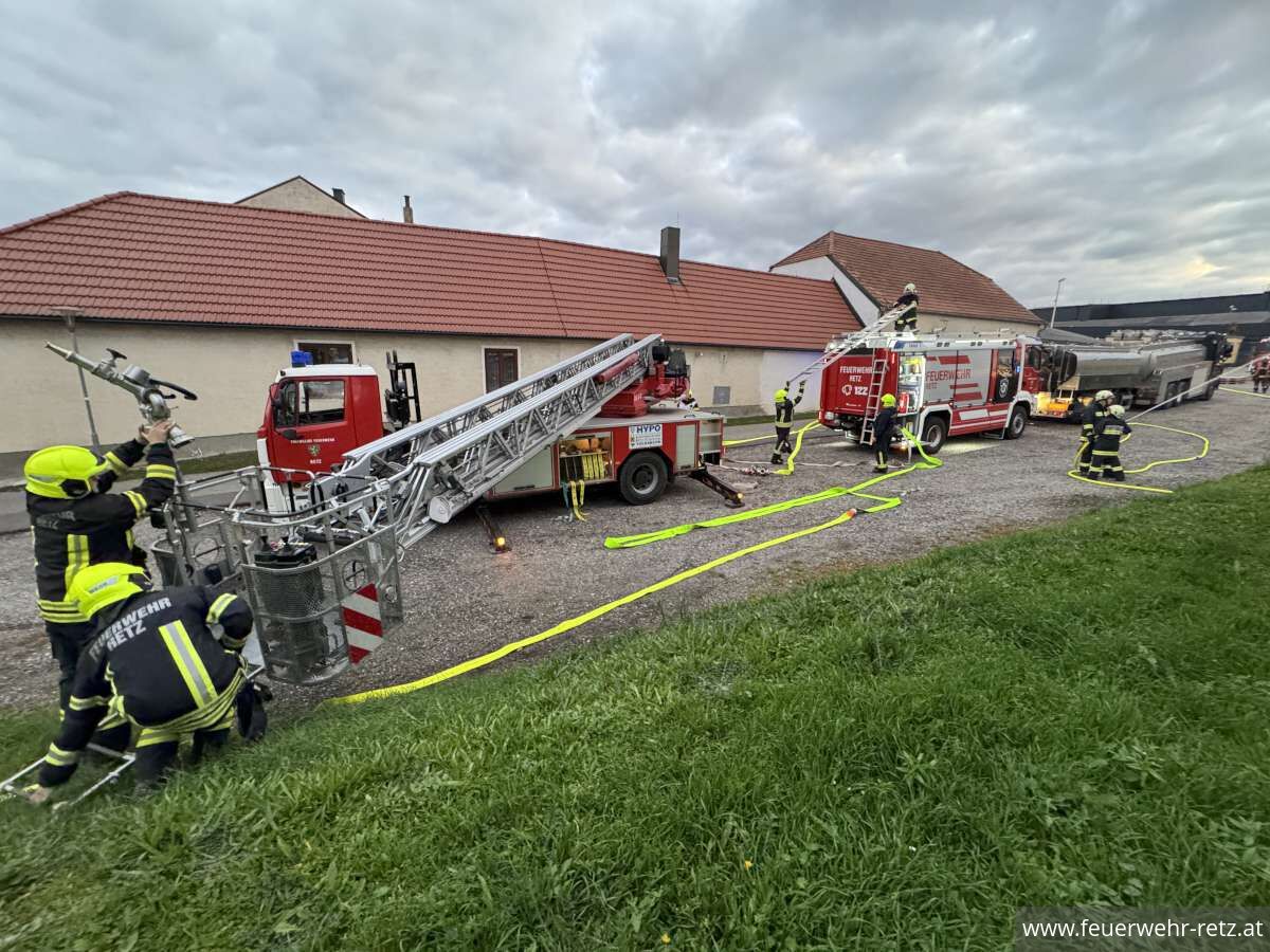 Foto 7, 13.10.2025, Unterabschnittsübung des UA Retz in Kleinriedenthal Foto 7, 13.10.2025, Unterabschnittsübung des UA Retz in Kleinriedenthal