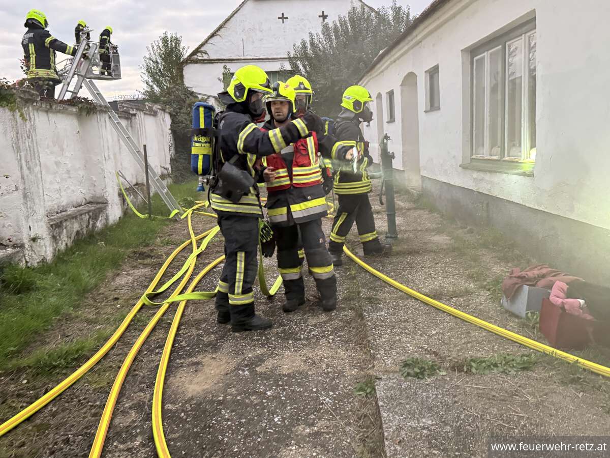 Foto 8, 13.10.2025, Unterabschnittsübung des UA Retz in Kleinriedenthal Foto 8, 13.10.2025, Unterabschnittsübung des UA Retz in Kleinriedenthal