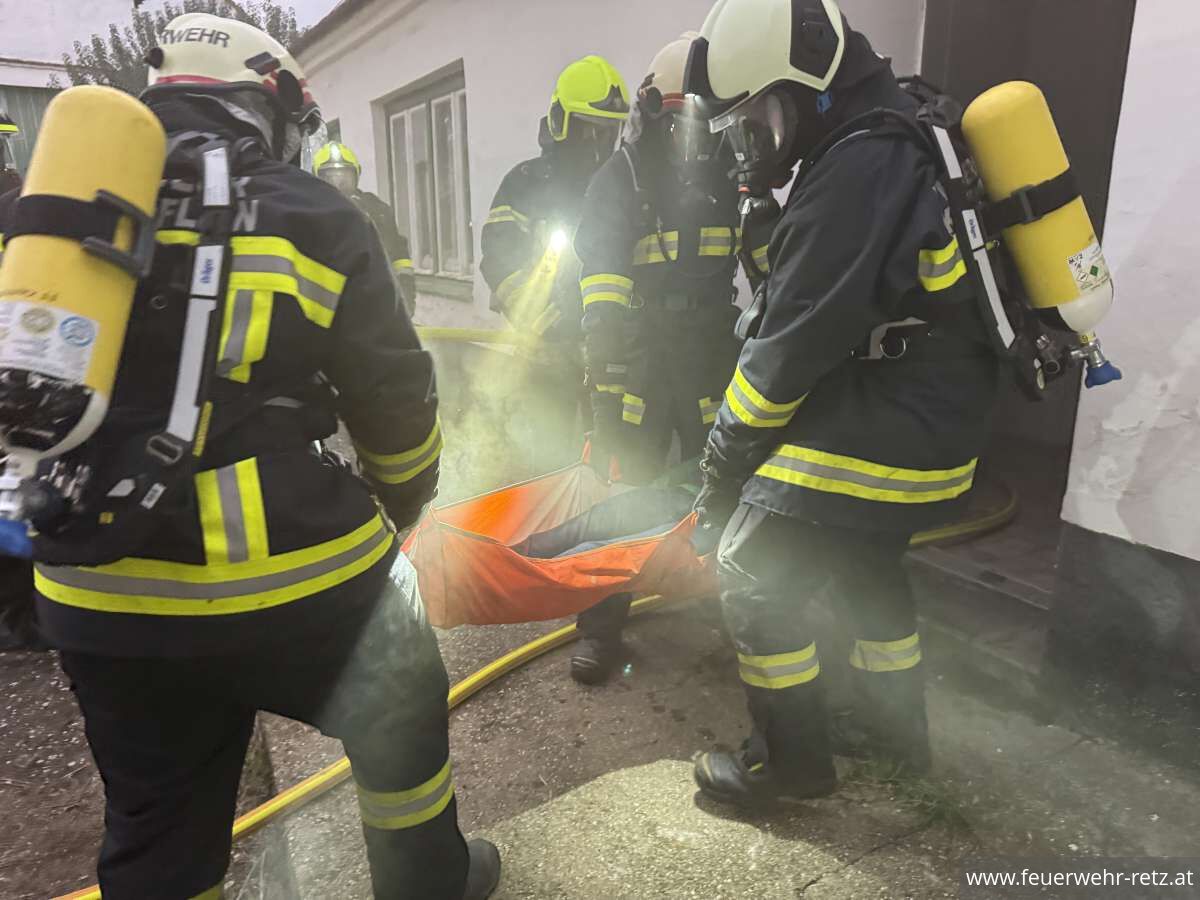 Foto 9, 13.10.2025, Unterabschnittsübung des UA Retz in Kleinriedenthal Foto 9, 13.10.2025, Unterabschnittsübung des UA Retz in Kleinriedenthal