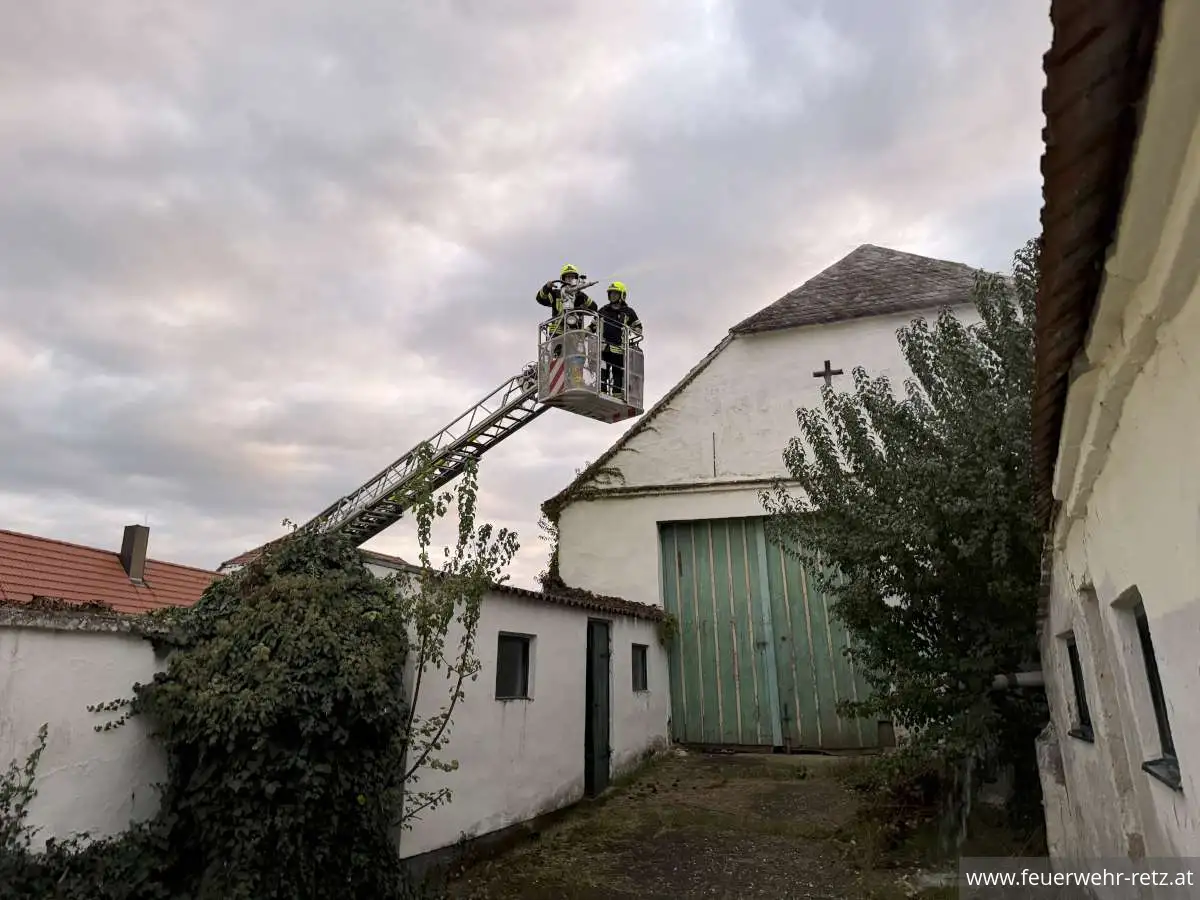 Foto 12, 13.10.2025, Unterabschnittsübung des UA Retz in Kleinriedenthal Foto 12, 13.10.2025, Unterabschnittsübung des UA Retz in Kleinriedenthal