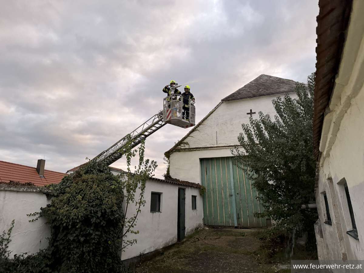 Foto 12, 13.10.2025, Unterabschnittsübung des UA Retz in Kleinriedenthal Foto 12, 13.10.2025, Unterabschnittsübung des UA Retz in Kleinriedenthal