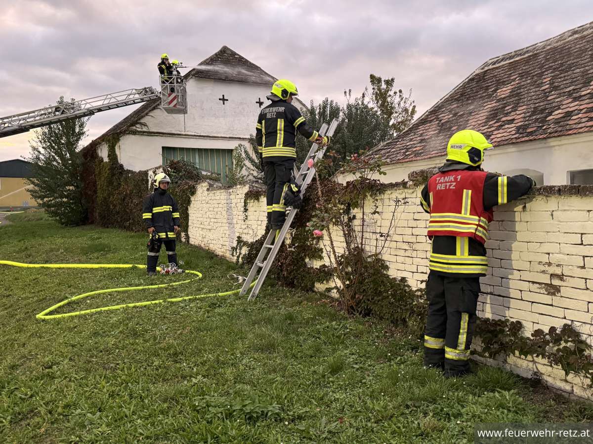 Foto 14, 13.10.2025, Unterabschnittsübung des UA Retz in Kleinriedenthal Foto 14, 13.10.2025, Unterabschnittsübung des UA Retz in Kleinriedenthal