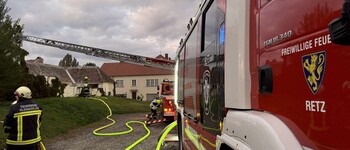 Bild zu Artikel Unterabschnittsübung des UA Retz in Kleinriedenthal