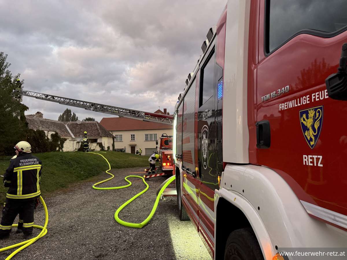 Foto 15, 13.10.2025, Unterabschnittsübung des UA Retz in Kleinriedenthal Foto 15, 13.10.2025, Unterabschnittsübung des UA Retz in Kleinriedenthal