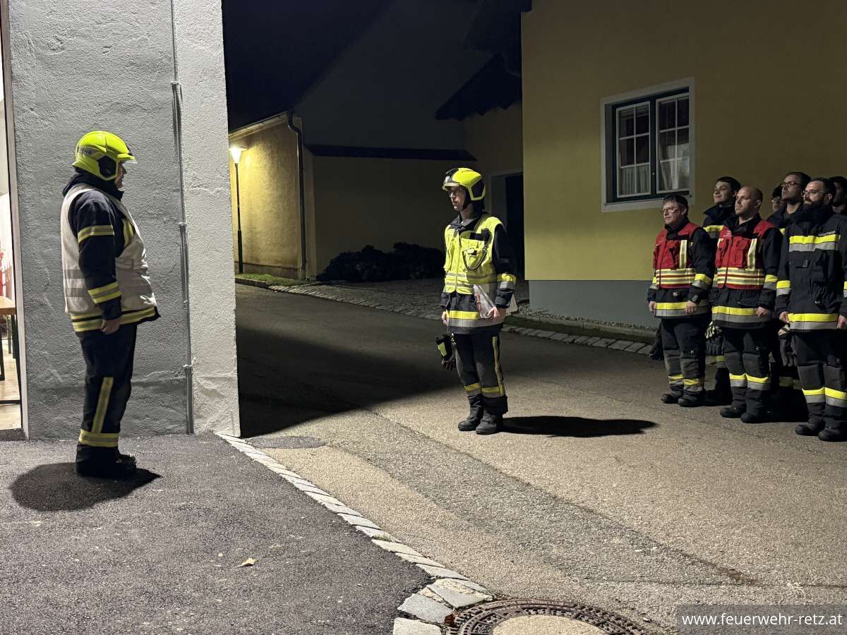 Foto 29, 13.10.2025, Unterabschnittsübung des UA Retz in Kleinriedenthal Foto 29, 13.10.2025, Unterabschnittsübung des UA Retz in Kleinriedenthal