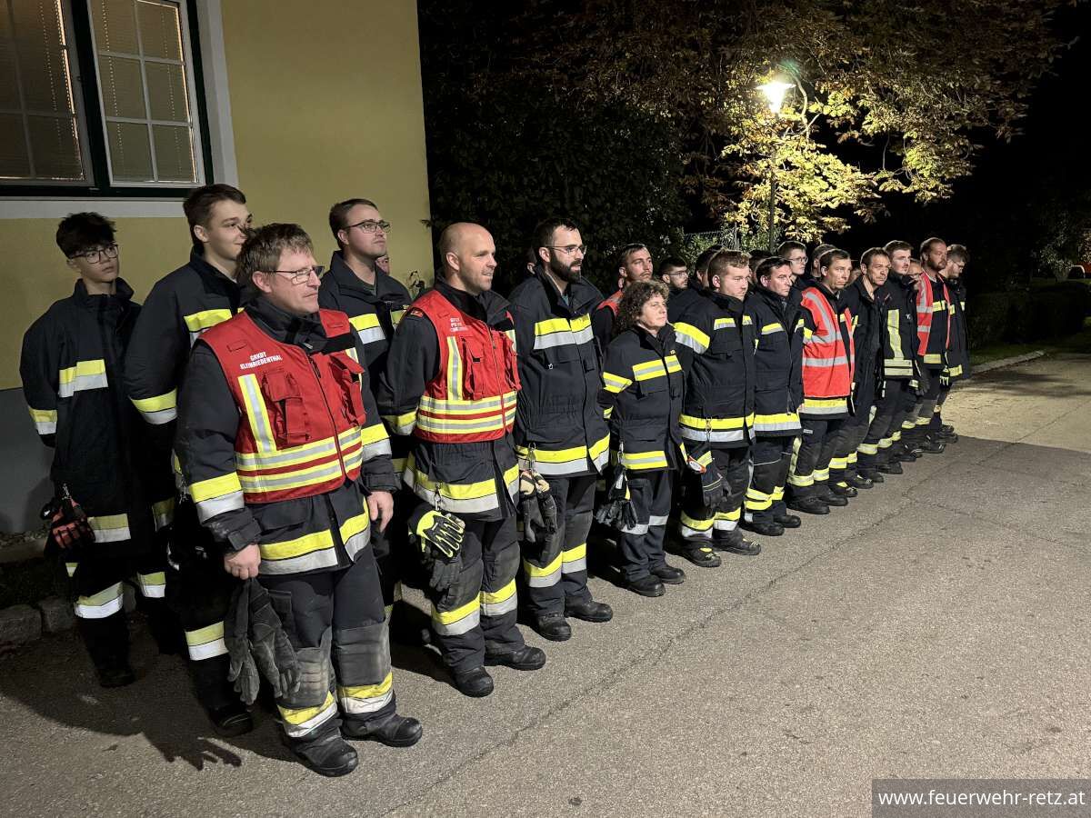 Foto 30, 13.10.2025, Unterabschnittsübung des UA Retz in Kleinriedenthal Foto 30, 13.10.2025, Unterabschnittsübung des UA Retz in Kleinriedenthal