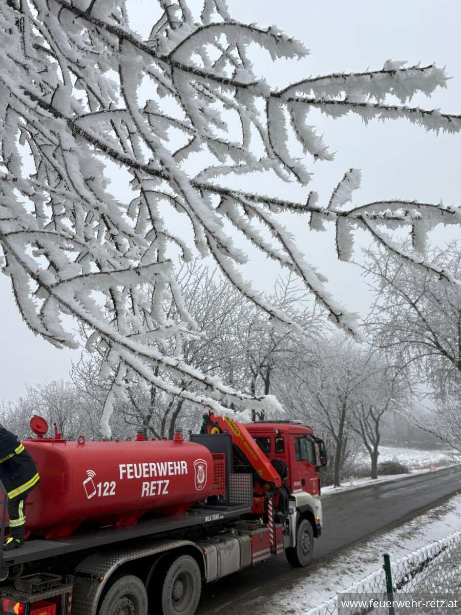 Foto 4, 26.01.2026, Trinkwasserversorgung nach Fäkalien Unfall in CZ - Zwischenbericht Foto 4, 26.01.2026, Trinkwasserversorgung nach Fäkalien Unfall in CZ - Zwischenbericht
