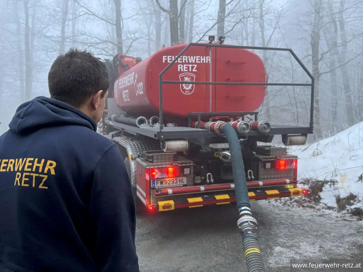 Foto 14, 26.01.2026, Trinkwasserversorgung nach Fäkalien Unfall in CZ - Zwischenbericht Foto 14, 26.01.2026, Trinkwasserversorgung nach Fäkalien Unfall in CZ - Zwischenbericht