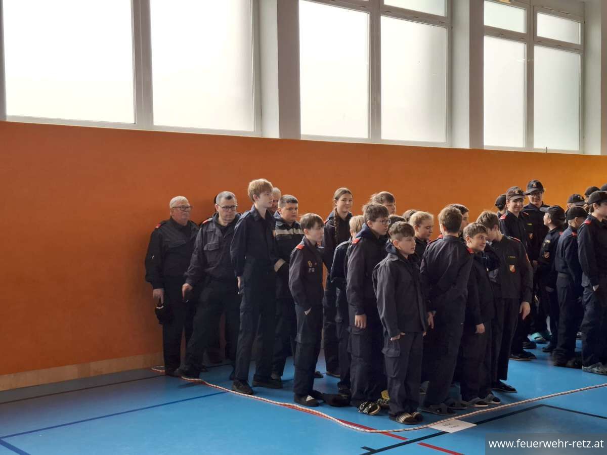 Foto 7, 23.03.2026, Erfolgreicher Wissenstest am Samstag, den 21. März der Feuerwehrjugend Retz in Hollabrunn!