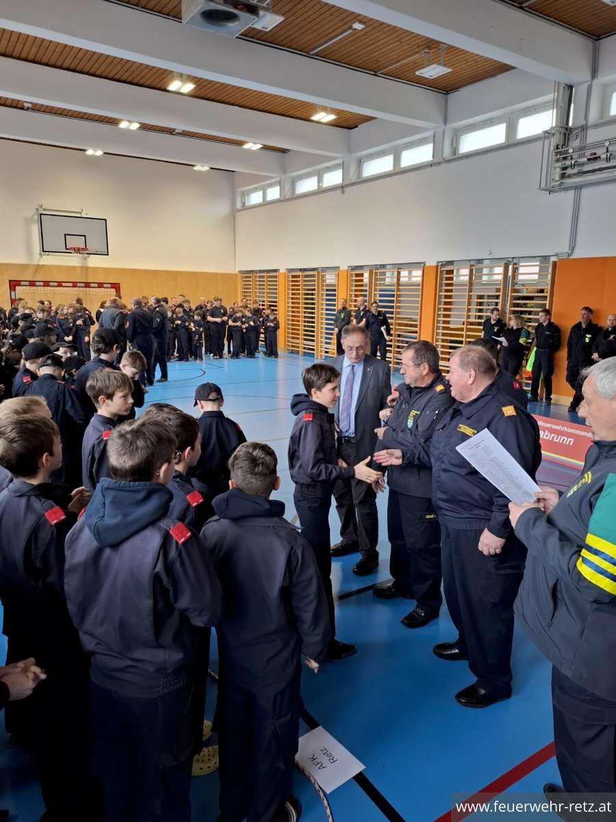 Foto 9, 23.03.2026, Erfolgreicher Wissenstest am Samstag, den 21. März der Feuerwehrjugend Retz in Hollabrunn!