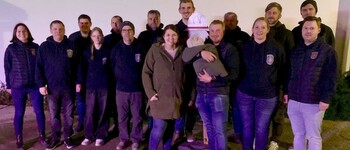 Bild zu Artikel Der Feuerwehr - Storch ist gelandet