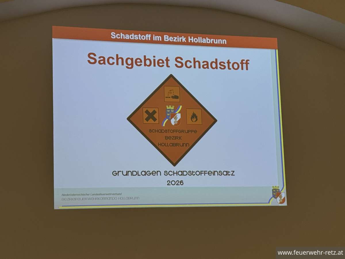 Foto 3, 17.04.2026, Winterschulung des Unterabschnittes Retz