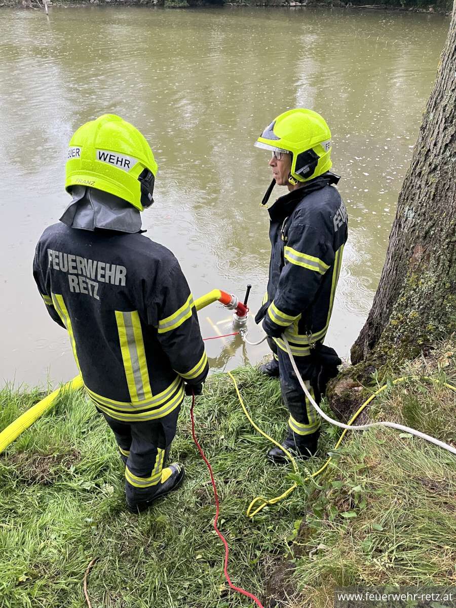 Foto 8, 11.06.2026, Gemeinsam für den Ernstfall gerüstet: Übung der FF Retz und FF Unternalb Foto 8, 11.06.2026, Gemeinsam für den Ernstfall gerüstet: Übung der FF Retz und FF Unternalb