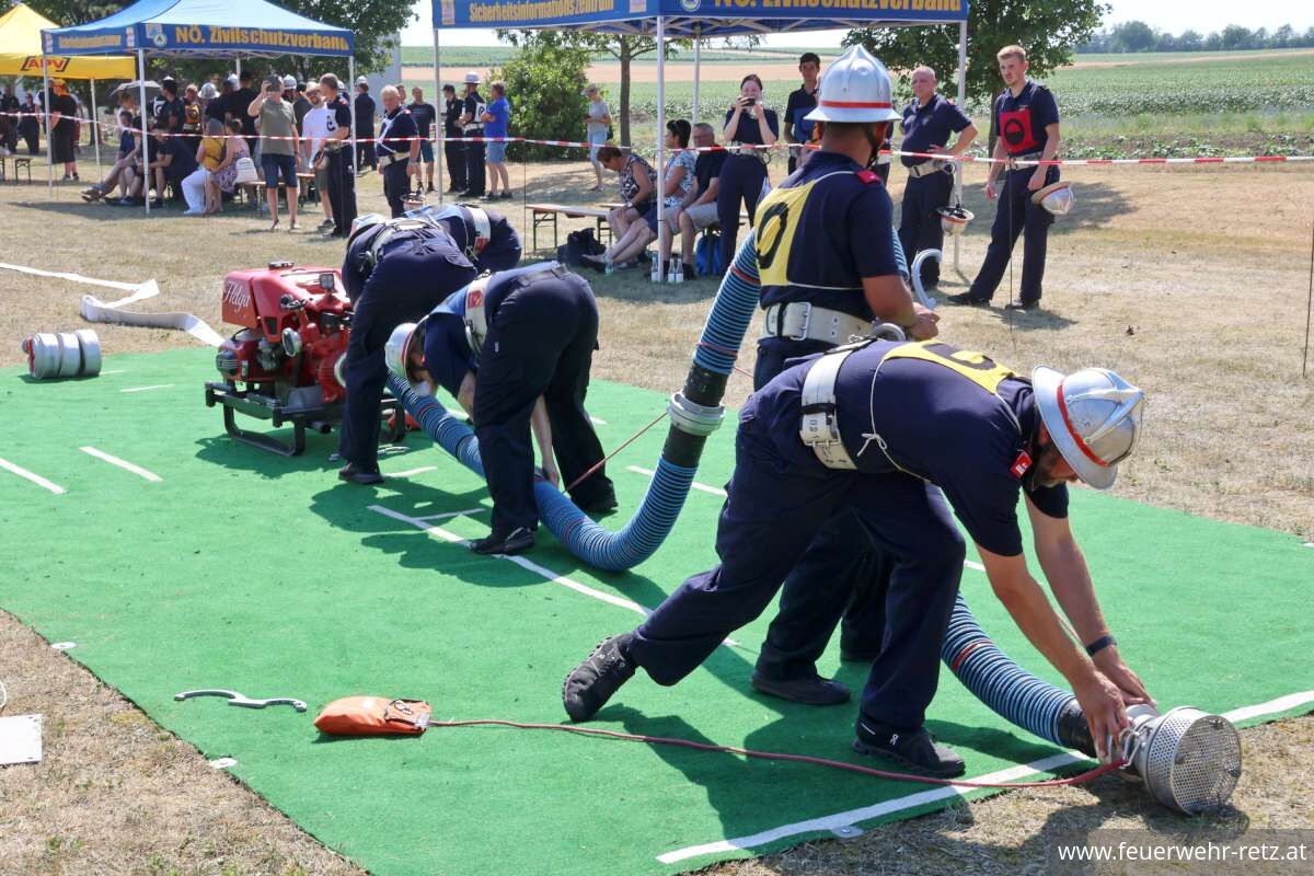 Foto 5, 03.07.2026, Erfolgreiche Teilnahme der FF Retz bei den Bezirksfeuerwehrleistungsbewerben in Unterretzbach Foto 5, 03.07.2026, Erfolgreiche Teilnahme der FF Retz bei den Bezirksfeuerwehrleistungsbewerben in Unterretzbach