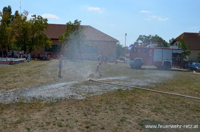 Foto 5, 07.08.2018, Hitzerekord beim Ferienspiel der Freiwilligen Feuerwehr Retz