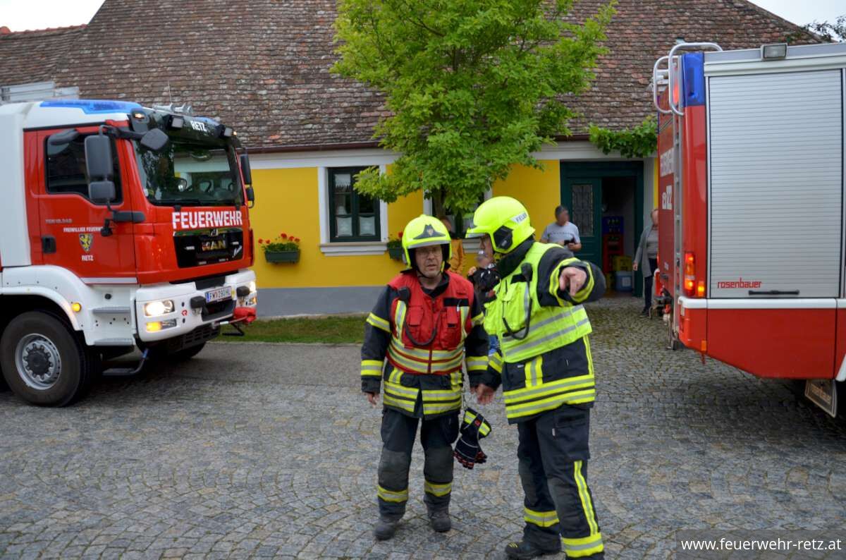 Foto 1, 29.05.2024, Unterabschnittsübung in der Retzer Altstadt