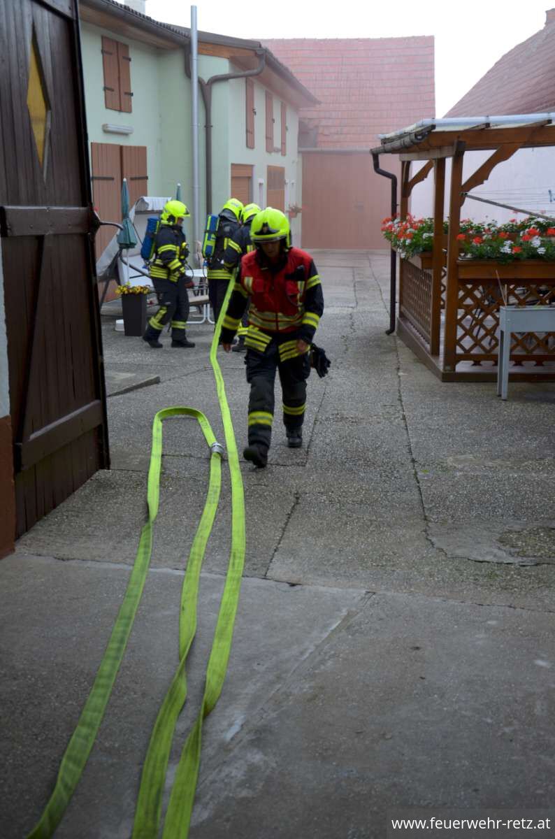 Foto 4, 29.05.2024, Unterabschnittsübung in der Retzer Altstadt