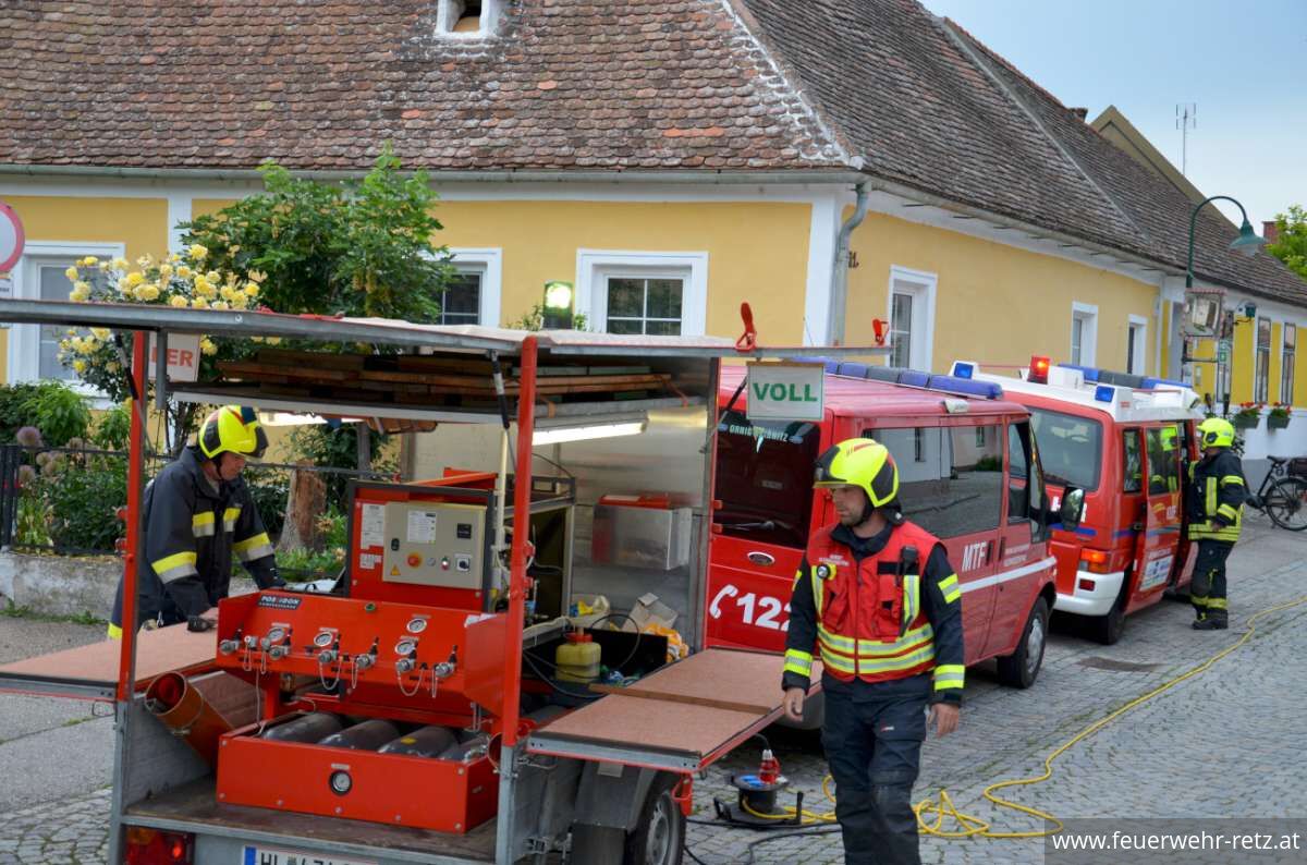 Foto 15, 29.05.2024, Unterabschnittsübung in der Retzer Altstadt