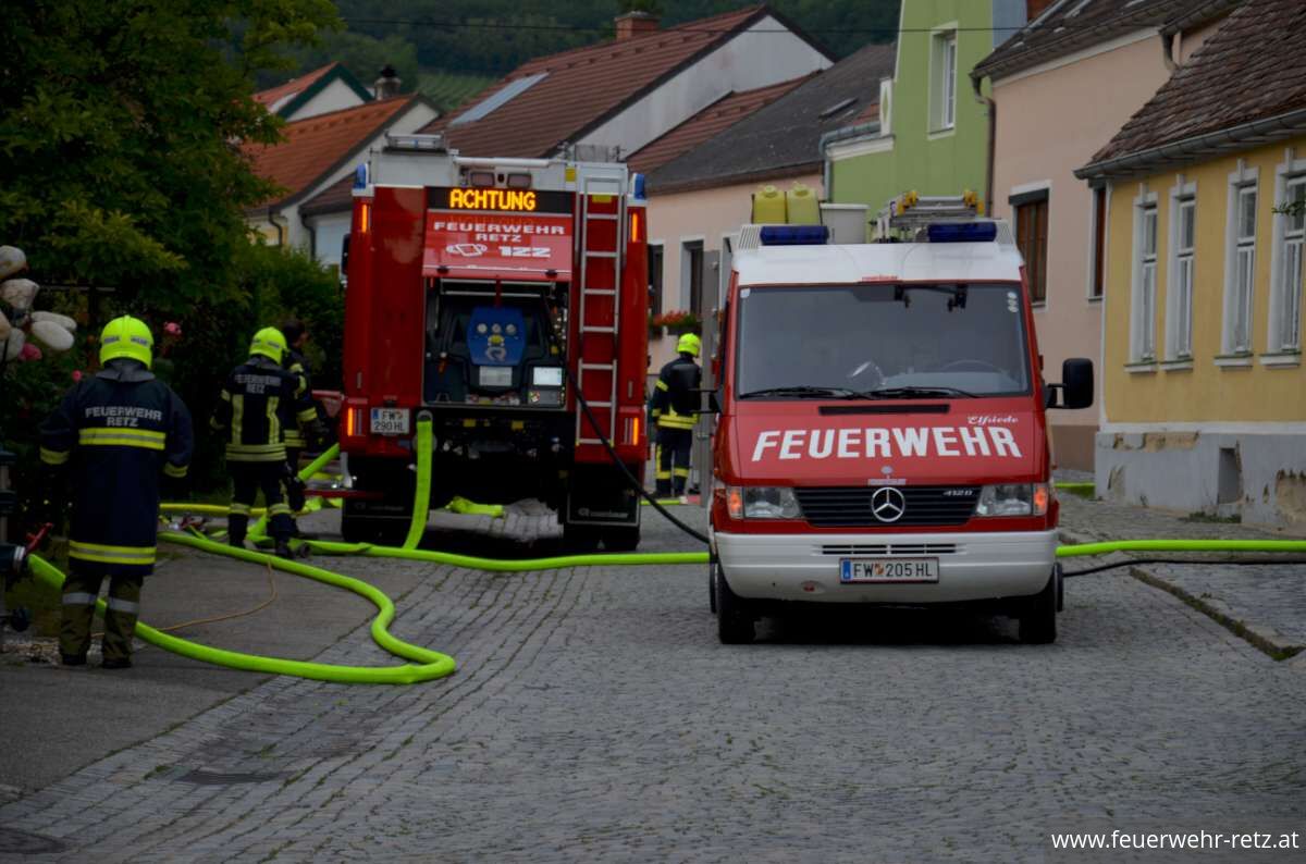 Foto 16, 29.05.2024, Unterabschnittsübung in der Retzer Altstadt