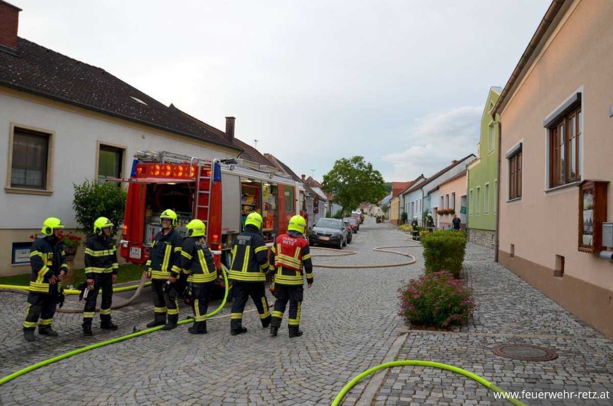 Foto 19, 29.05.2024, Unterabschnittsübung in der Retzer Altstadt