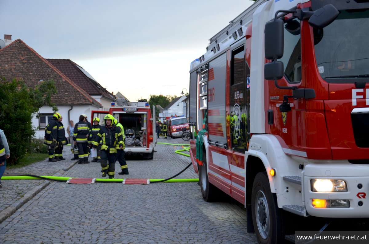 Foto 25, 29.05.2024, Unterabschnittsübung in der Retzer Altstadt