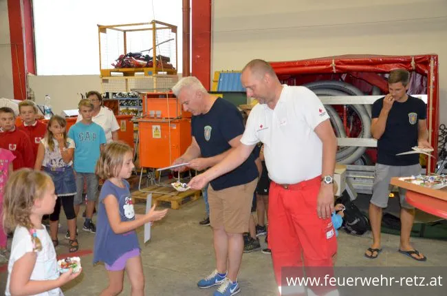 Foto 19, 02.09.2019, Ferienspiel der Blaulichtorganisationen 2019 - Blaulichtnachmittag mit Feuerwehr und Rotes Kreuz Foto 19, 02.09.2019, Ferienspiel der Blaulichtorganisationen 2019 - Blaulichtnachmittag mit Feuerwehr und Rotes Kreuz