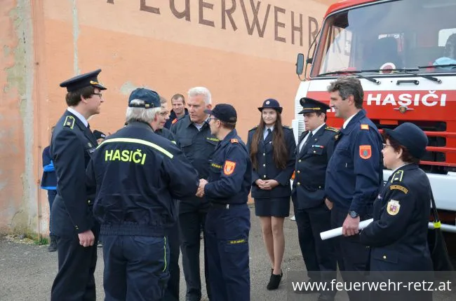 Foto 1, 22.11.2019, Grenzüberschreitendes Jugendfeuerwehrtreffen in Retz Foto 1, 22.11.2019, Grenzüberschreitendes Jugendfeuerwehrtreffen in Retz