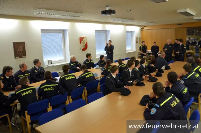 Foto 8, 22.11.2019, Grenzüberschreitendes Jugendfeuerwehrtreffen in Retz Foto 8, 22.11.2019, Grenzüberschreitendes Jugendfeuerwehrtreffen in Retz
