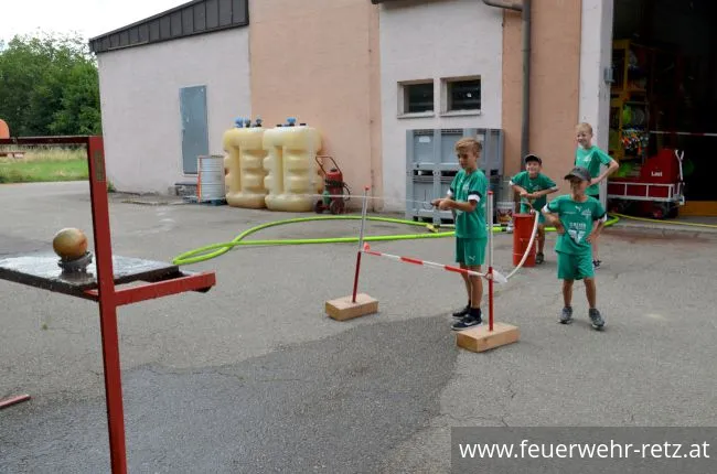 Foto 3, 01.08.2021, Blaulicht Nachmittag mit Feuerwehr und Rotes Kreuz - Ferienspiel 2021 im FF-Haus Retz Foto 3, 01.08.2021, Blaulicht Nachmittag mit Feuerwehr und Rotes Kreuz - Ferienspiel 2021 im FF-Haus Retz