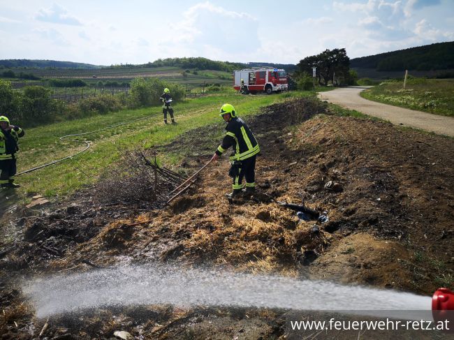 Foto 6, 03.05.2022, Brandeinsatz - Flächenbrand in Weinrieden