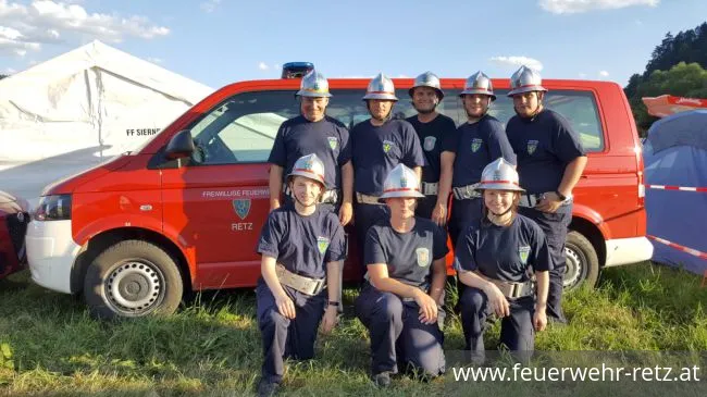 Foto 2, 03.07.2019, Landesfeuerwehr-Leistungsbewerbe 2019 - FF-Retz mit 2 Wettkampfgruppen in Traisen Foto 2, 03.07.2019, Landesfeuerwehr-Leistungsbewerbe 2019 - FF-Retz mit 2 Wettkampfgruppen in Traisen