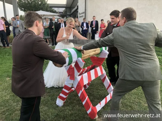 Foto 6, 17.08.2022, Feuerwehrhochzeit in den Retzer Weingärten
