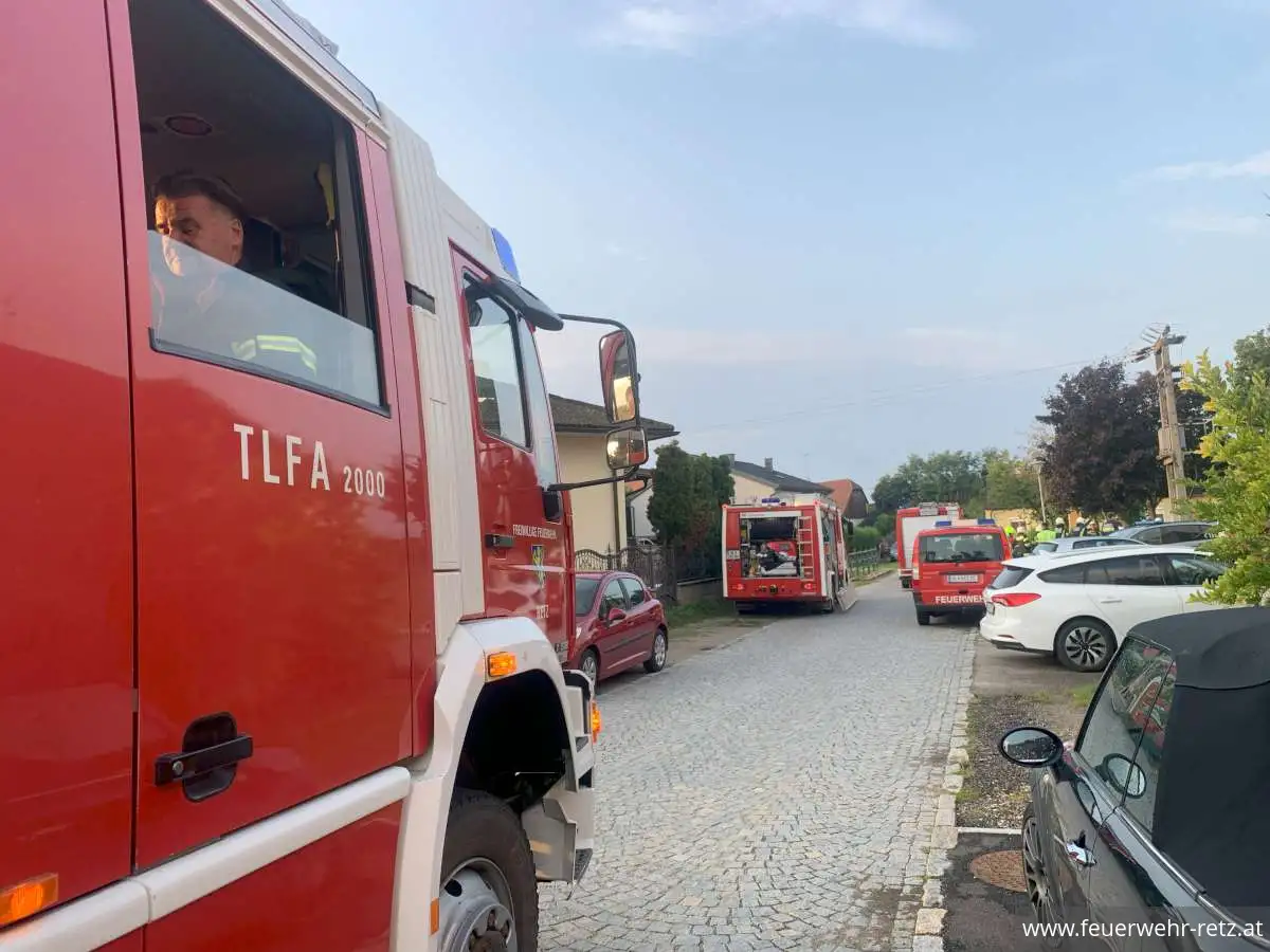 Foto 1, 18.08.2025, Technischer Einsatz - Menschenrettung Foto 1, 18.08.2025, Technischer Einsatz - Menschenrettung