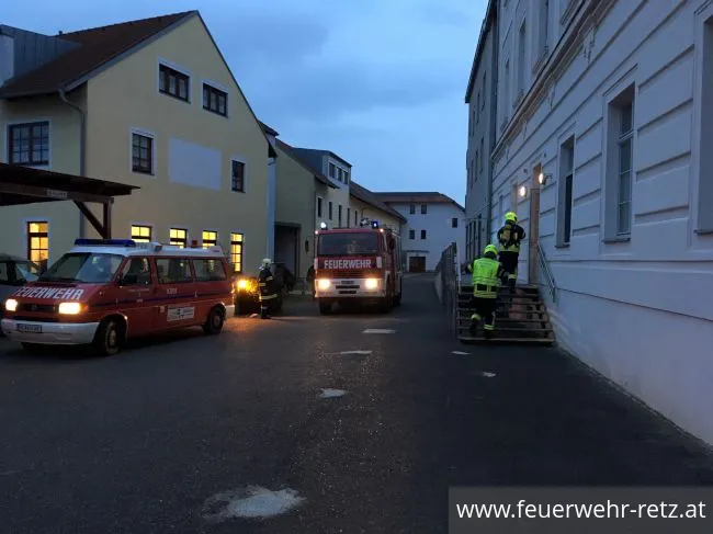 Foto 1, 22.02.2019, Brandmelderalarm - Caritas Heim Retz Foto 1, 22.02.2019, Brandmelderalarm - Caritas Heim Retz