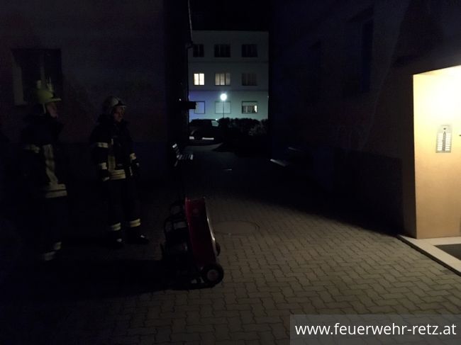 Foto 2, 16.10.2019, Brandeinsatz - Kleinbrand in Wohnhaus Foto 2, 16.10.2019, Brandeinsatz - Kleinbrand in Wohnhaus