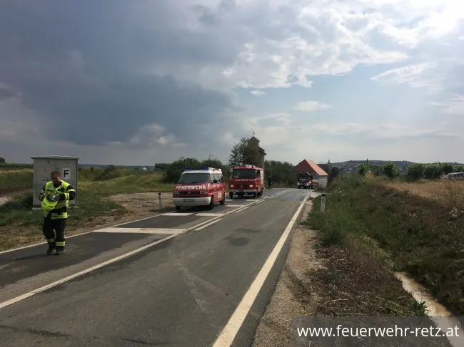 Foto 3, 01.08.2019, Technischer Einsatz - Verkehrsunfall mit eingeklemmter Person