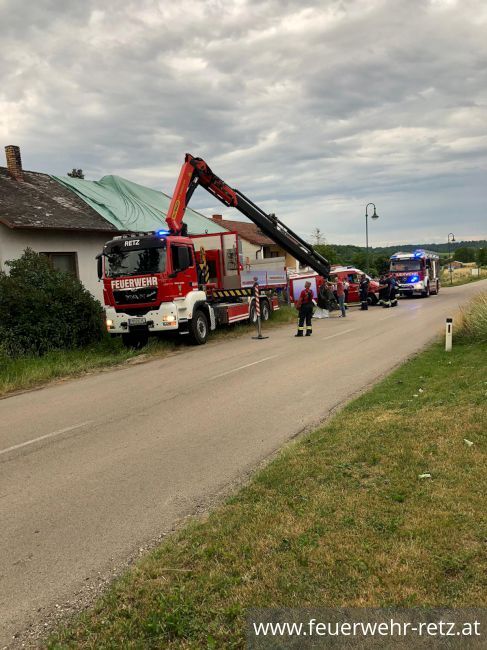 Foto 4, 29.06.2021, Einsatzreiche Tage nach Hagelunwetter - KHD-Einsätze im Bezirk Hollabrunn Foto 4, 29.06.2021, Einsatzreiche Tage nach Hagelunwetter - KHD-Einsätze im Bezirk Hollabrunn