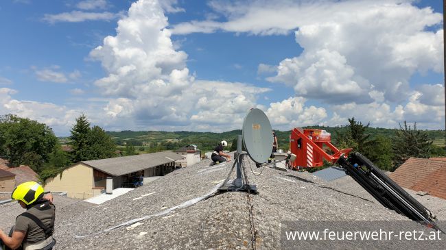 Foto 8, 29.06.2021, Einsatzreiche Tage nach Hagelunwetter - KHD-Einsätze im Bezirk Hollabrunn Foto 8, 29.06.2021, Einsatzreiche Tage nach Hagelunwetter - KHD-Einsätze im Bezirk Hollabrunn