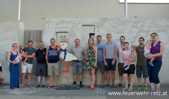 Foto 7, 30.07.2019, Storch aufstellen bei Oberfeuermann Lukas Wammerl-Schinner Foto 7, 30.07.2019, Storch aufstellen bei Oberfeuermann Lukas Wammerl-Schinner
