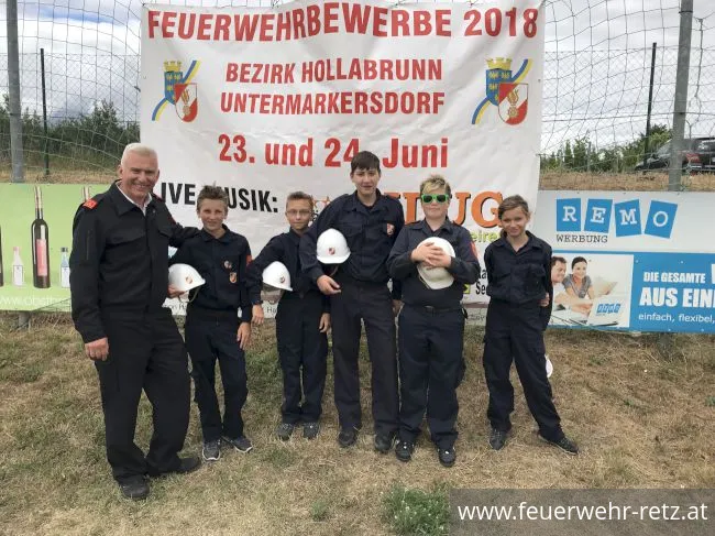Foto 1, 19.07.2018, Leistungsbewerbe der Feuerwehrjugend 2018 - Sehr gute Leistung in Untermarkersdorf Foto 1, 19.07.2018, Leistungsbewerbe der Feuerwehrjugend 2018 - Sehr gute Leistung in Untermarkersdorf